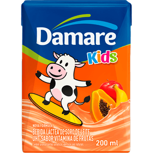 BEBIDA LACTEA DAMARE TP 200ML VITAMINA